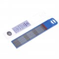 Uxcell Tig Welding Tungsten Electrodes 2 Ceriated 3 32 X 5 9 Red Wc20 10pcs