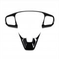 Steering Wheel Trim Panel Cover For Ford Bronco Sport 2021 2022 2023 2024 2025 2026 Piano Black Abs Accessories 3 Piece Set 