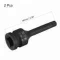 Uxcell M7 Impact Spline Bit Socket 3 8 Square Drive 60mm Length Cr-mo Metric Sizes 2 Pcs