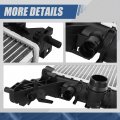 Dpi 13684 Factory Style 1-row Cooling Radiator Compatible With Chevy Cruze 2016-2019 Aluminum Core