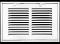 14 X 8 Steel Return Air Filter Grille For 1 Removable Face Door Hvac Duct Cover Flat Stamped White Outer Dimensions 16 5 9 75 