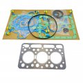 Shsiyayh D1102 Metal Kit Full Gasket Compatible For Kubota Engine L2050 L2050dt L235 L235dt L2350 L235f L1802 Tractor