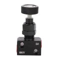 Universal Aluminum Black Brake Proportion Valve Adjustable Bias Adjuster Enhances Control For Motorsport Racing