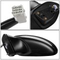Ma1320200 Factory Style Driver Left Side Mirror Manual Folding Power Adjust Heated Glass Turn Signal Blind Spot Detection