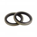 X Autohaux 25pcs 18mm Id 24 5mm Od Bronze Tone Car Engine Oil Drain Crush Flat Bonded Washer Gaskets