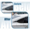 X Autohaux 2pcs Rear Side Quarter Window Louvers For Honda Accord 2018 2019 2020 Cool Exterior Decoration Vent Scoop Louver