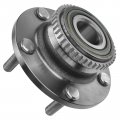 A-premium Rear Wheel Bearing And Hub Assembly With Abs Ring 5-lug Compatible Hyundai Tiburon 2003 2004 2005 2006 2007 2008