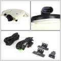 Auto Dynasty Pair Of Clear Lens Bumper Driving Fog Lights Wiring Kit Switch Replacement For Camry 02-04 Corolla 05-08 Solara