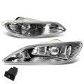 Auto Dynasty Pair Of Clear Lens Bumper Driving Fog Lights Wiring Kit Switch Replacement For Camry 02-04 Corolla 05-08 Solara