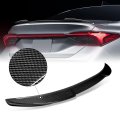 Auto Dynasty V-style Rear Car Trunk Lid Spoiler Wing Compatible With Toyota Avalon 2019-2022 Glossy Black Real Carbon Fiber