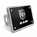 Ipick Image Made For Ram Logo Uv Graphic Black Billet Aluminum 2 Inch Tow Hitch Cover