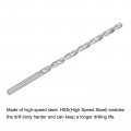 Uxcell Hss High Speed Steel Extra Long Twist Drill Bits 8mm Diameter 200mm Length For Hardened Metal Woodwork Plastic Aluminum