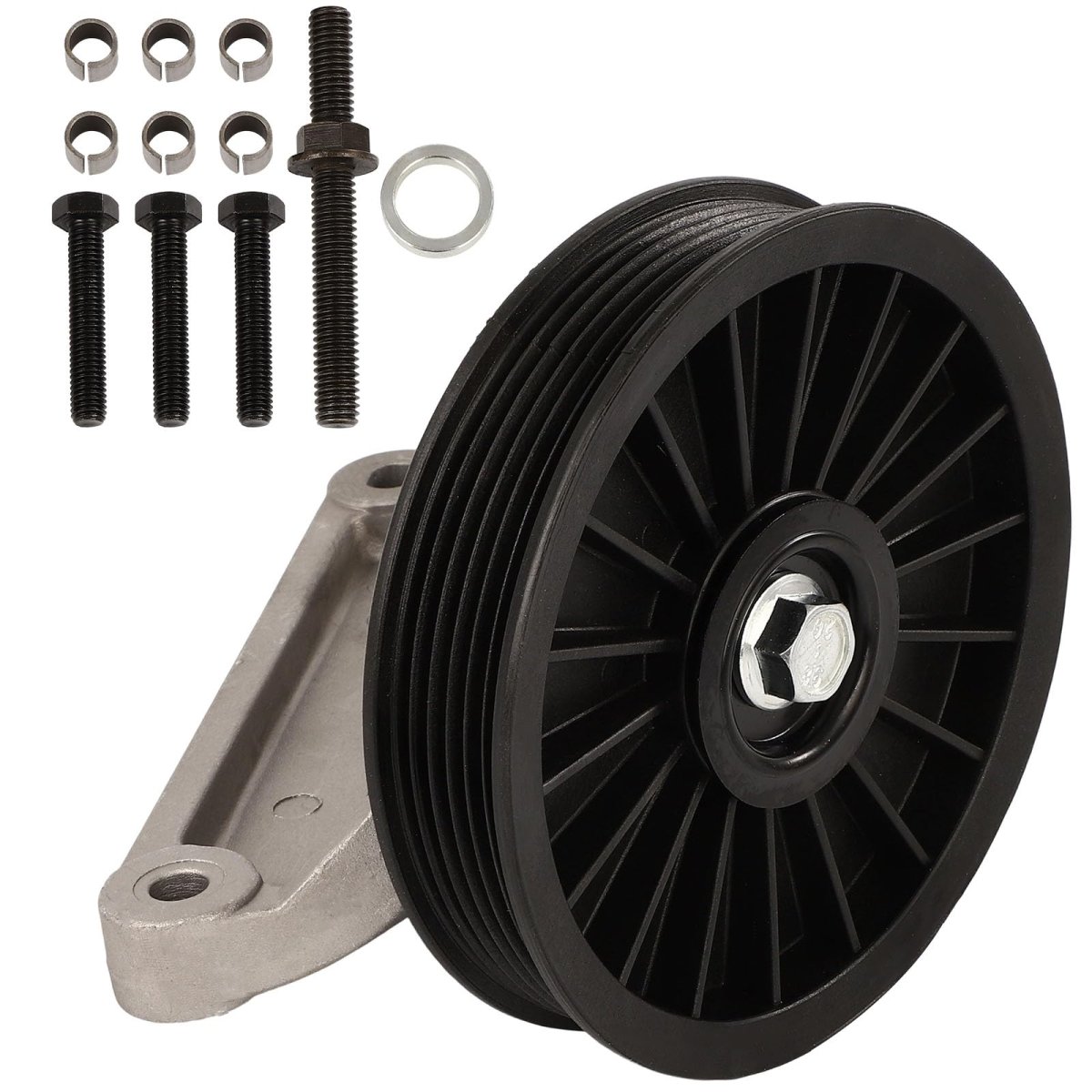 Ac Compressor Bypass Pulley 6 Grooves Forord Ranger 2 3l 1990 To 1997 F 250 Hd 5l F 350 7 1996 Bronco And E 150 Econoline