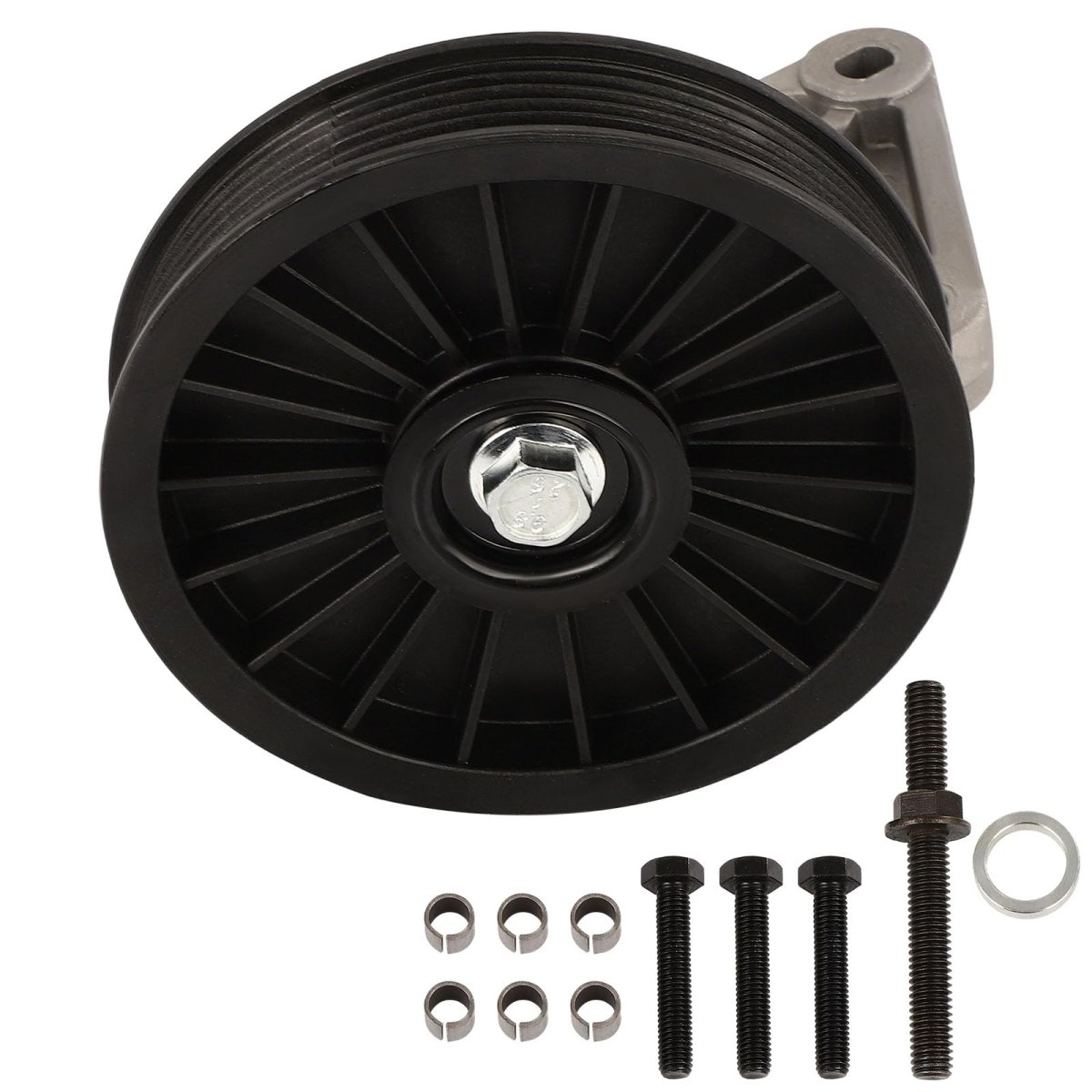 Ac Compressor Bypass Pulley 6 Grooves Forord Ranger 2 3l 1990 To 1997 F 250 Hd 5l F 350 7 1996 Bronco And E 150 Econoline