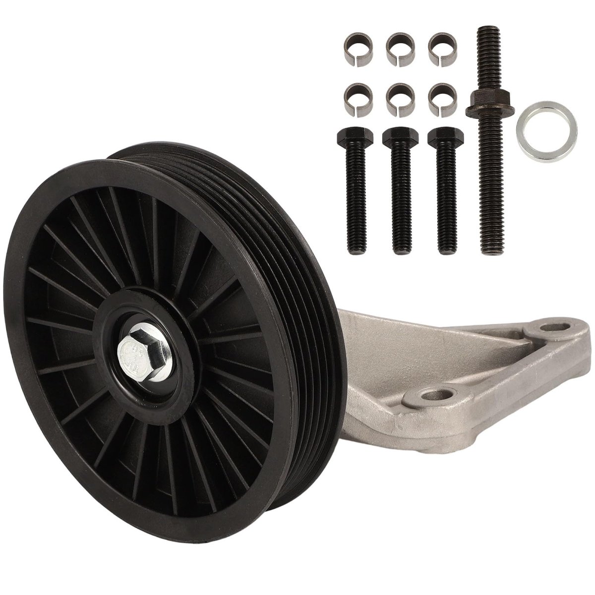 Ac Compressor Bypass Pulley 6 Grooves Forord Ranger 2 3l 1990 To 1997 F 250 Hd 5l F 350 7 1996 Bronco And E 150 Econoline