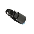 2pcs Black 6an To 3 8 Hardline Compression Fitting Adapter