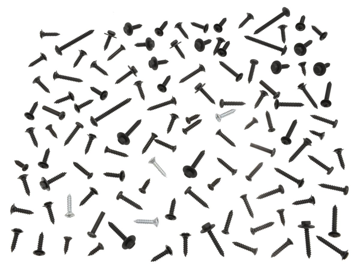 1994 1996 Corvette Interior Fastener Kit 114 Piece Set For Glove Box Door And Trim Model 344044