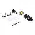 White Led Halo Fog Lamps Kit Lights Compatible With 2008-2009 Pontiac G8 08 Driving Gt