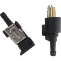 Fuel Line Quick Connector 1 4 In 6mm For Yamaha Outboard Motors Male And Female Barb Fittings Set Brass Aluminum Marine Hose 