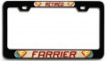 Retired Farrier Career Bl 3d Metal License Plate Frame Auto Suv Truck Tag Holder F7