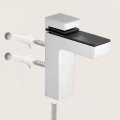 Uxcell Glass Shelf Bracket Wall Mount Adjustable Zinc Alloy Bright Chrome Clamp For 4-28mm Thickness 4pcs