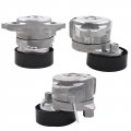 Munirater Belt Tensioner With Pulley Idler Set Total 4pcs Replacement For C300 C350 E350 S550 Clk350 R350 Ml350 2722021419