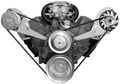 Alan Grove 223l Low Profile Alternator Bracket 