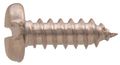 The Hillman Group 1195 Aluminum Pan Head Slotted Sheet Metal Screw 8 X 1 2 In 30-pack 