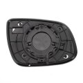 Car Rearview Left Driver Side Mirror Glass Replacement W Backing Plate Convex Non-heated White For Kia Ceed 2009-2012