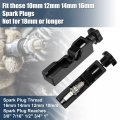 Universal Spark Plug Gap Tool For 10mm 12mm 14mm 16mm Caliper Gapper Kit Gapping Black