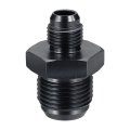 6an-10an Male Fuel Fitting Fit 9 16-18 Unf 5 8 Hole 1 65 Length Aluminum Straight Union Coupler Connector Hose Adapter For 