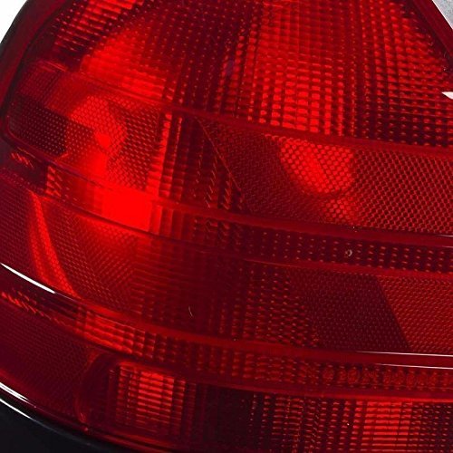 2000-2009 Ford Crown Victoria Driver Side Replacement Taillight Rear Lamp Fo2800160 00-02 Fits With Factory 2 Bulb Tail Lights