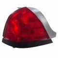 2000-2009 Ford Crown Victoria Driver Side Replacement Taillight Rear Lamp Fo2800160 00-02 Fits With Factory 2 Bulb Tail Lights