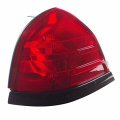 2000-2009 Ford Crown Victoria Driver Side Replacement Taillight Rear Lamp Fo2800160 00-02 Fits With Factory 2 Bulb Tail Lights