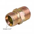 X Autohaux 3pcs M16 1 5mm To 3 8 Npt Male Straight Air Hose Fitting Connector Adapter