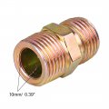 X Autohaux 3pcs M16 1 5mm To 3 8 Npt Male Straight Air Hose Fitting Connector Adapter