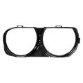 Headlight Door Bezel Passenger Side For Dodge Challenger 2015 2023 Capa Certified Paint To Match Finish Black Replaces 