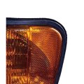 Side Marker Light Ford E-150 Econoline Club Wagon 2002 Front Driver Amber Lens Replacement For Fo2520173 Fo2520173v 3c2z13201aa
