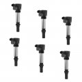 Set Of 6 Ad Auto Parts Ignition Coils For Buick Cadillac Saab 2 0l 8l 3 6l 04-09 