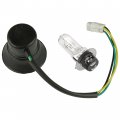Caltric Headlight Socket And Bulb Compatible With Yamaha 4kb-84314-01-00 5eh-84340-00-00