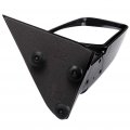 Ocpty Black Passenger Side View Mirror Smooth With Manual Adjustment Fold Non-heated Compatible For 1988-1998 Chevrolet C1500