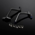 Silicone Radiator Hose Kit For Te Tc Smr 2011 449 511 Black Pipe With Clamps Heavy Duty Nylon 4 5mm Thickness 