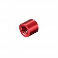 Uxcell Round Aluminum Standoff Column Spacer M3x5mm For Rc Airplane Fpv Quadcopter Cnc Red 10pcs