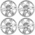 16 Inch Hubcaps Best For 2005-2006 Nissan Altima Set Of 4 Wheel Coversin Hub Caps Silver Rim Cover Car Accessories 16 Wheels 