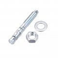 Uxcell M10x70mm Expansion Bolt Screw Q235 Carbon Steel For Concrete 15pcs