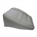 Secosautoparts Passenger Bottom Leather Seat Cover Gray Compatible With Fordor 250 350 F 450 F 550 2002 2003 2004 2005 2006