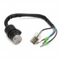 Uxcell Black 12v 4 Wires Motorcycle Ignition Switch Lock W 2 Keys Set For Honda Cd70