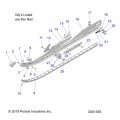 Polaris Snowmobile Race Slider Black Genuine Oem Part 5522330-070 Qty 1