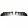 Hecasa Grille Compatible With 2010-2012 Ford Fusion Hybrid S Se Sel Sport Black Front Bumper Cover Molding Replacement For