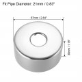 Uxcell Round Escutcheon Plate 67x30mm Stainless Steel Polishing For 21mm Diameter Pipe